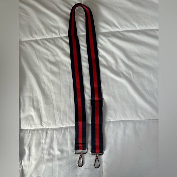 Wide Stripe Purse Strap - Picture 2 of 2